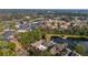 Aerial view of community near lake and park at 1795 Se Clatter Bridge Rd # 1795, Ocala, FL 34471