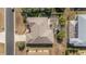 Overhead view of a house with a brown roof and pool at 2330 Nw 59Th Ave, Ocala, FL 34482