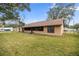 Large backyard with home view at 2540 Se 35Th St, Ocala, FL 34471