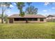 Large backyard with home view at 2540 Se 35Th St, Ocala, FL 34471