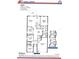 Floor plan of a four bedroom, two bath home at 3192 Ne 46Th Ave, Ocala, FL 34470