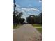 A view of the street in this charming neighborhood at 404 Cr 487, Lake Panasoffkee, FL 33538