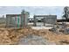 New home construction site featuring concrete block walls and a foundation ready for the next phase of building at 4373 Sw 90Th Pl, Ocala, FL 34476