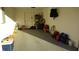 Spacious garage with ample storage shelving and room for vehicles at 5465 Ne 12Th Ave, Ocala, FL 34479