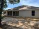 The backyard has been cleared and is ready for your custom landscaping designs at 7 Nw 45Th Loop, Ocala, FL 34470