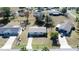 Aerial view showing a house's location in a residential neighborhood at 8274 Sw 106Th Pl, Ocala, FL 34481