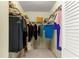 Walk-in closet with ample hanging space and shelving at 8785 Sw 91St St # B, Ocala, FL 34481