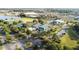 Aerial view of community amenities including tennis courts and clubhouse at 11545 Se 175Th St, Summerfield, FL 34491