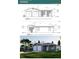 House rendering shows front and rear elevations of the home at 1336 40Th St, Orlando, FL 32839