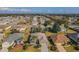 Aerial perspective of a residential neighborhood with various house styles at 13579 Se 89Th Terrace Rd, Summerfield, FL 34491