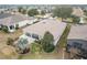 Aerial view of the house and surrounding landscape at 16205 Sw 12Th Ter, Ocala, FL 34473