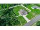 Aerial view of house, large yard, and fence at 2701 Sw 175Th Loop, Ocala, FL 34473