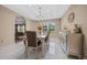 Dining room with a formal table and sideboard at 2701 Sw 175Th Loop, Ocala, FL 34473