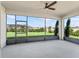 Spacious screened porch overlooking backyard at 6267 Se 13Th St, Ocala, FL 34472