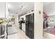 Well-equipped kitchen with black appliances and granite countertops at 8594 Sw 61St Ct, Ocala, FL 34476