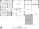 Detailed floor plan showcasing layout with bedrooms, living room, kitchen, and covered patio at 9352 Ne 27Th Ter, Anthony, FL 32617