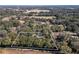 Aerial view of the property boundary with a rural home site, highlighting its potential for new owners at 9352 Ne 27Th Ter, Anthony, FL 32617