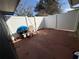 Small backyard with concrete patio at 15083 Sw 43Rd Terrace Rd, Ocala, FL 34473