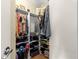 Large walk-in closet with shelving and hanging space at 15391 Se 90Th Ct, Summerfield, FL 34491