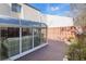 Backyard featuring the sunroom with an abundance of natural light at 2145 Ne 45Th Ave # 2145, Ocala, FL 34470