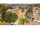 Aerial view of neighborhood, showcasing homes and landscaping at 2321 Se 19Th Cir, Ocala, FL 34471