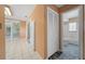 Small bathroom with white vanity and a toilet at 4301 Se 38Th St, Ocala, FL 34480