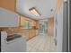 Kitchen with wood cabinets and granite countertops at 4301 Se 38Th St, Ocala, FL 34480