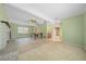 Open living room with a fireplace at 4301 Se 38Th St, Ocala, FL 34480