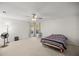 Large bedroom with carpet, window seating, and ceiling fan at 438 Spring Ln, Ocala, FL 34472