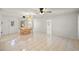 Dining room with chandelier and wood floors at 438 Spring Ln, Ocala, FL 34472