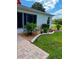 Well-maintained landscaping with flowering plants and a neatly edged lawn at 15842 Sw 11Th Terrace Rd, Ocala, FL 34473