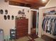 Bedroom with wood ceiling, dresser and closet at 17840 Se 28Th Pl, Silver Springs, FL 34488