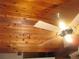 Wood ceiling with a ceiling fan at 17840 Se 28Th Pl, Silver Springs, FL 34488