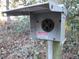 Exterior electrical outlet on a wooden post at 17840 Se 28Th Pl, Silver Springs, FL 34488