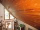 Vaulted wood ceiling with windows at 17840 Se 28Th Pl, Silver Springs, FL 34488