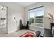 Inviting home office featuring a window with a view and instrument cases by the wall at 6215 Se 13Th St, Ocala, FL 34472