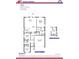 Adams Homes floor plan showcasing a 1720 sq ft, 3 bed, 2 bath home with 2-car garage at 7658 Sw 180Th Cir, Dunnellon, FL 34432