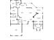 A detailed floor plan of the home's layout shows dimensions of rooms including bedrooms, kitchen, bathrooms and garage at 7670 Se 110Th Street Rd, Belleview, FL 34420