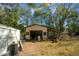 Detached workshop with various tools and equipment at 7740 Sw 70Th Ave, Ocala, FL 34476