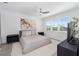 Bright main bedroom with neutral decor and great natural light from the window at 8630 Sw 61St Loop, Ocala, FL 34481