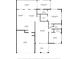 Detailed floor plan showcasing layout of the home, including the garage, kitchen, and Primary bedroom at 8707 Sw 95Th Ln # G, Ocala, FL 34481