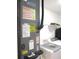 Modern HVAC system near the laundry area with a washer and dryer set at 13779 Sw 115Th Cir, Dunnellon, FL 34432
