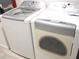 Modern laundry room with a front load washing machine and dryer, ready for immediate use at 13779 Sw 115Th Cir, Dunnellon, FL 34432
