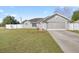 Charming single-story home featuring a well-manicured lawn and attached two-car garage at 2 Hemlock Terrace Trl, Ocala, FL 34472