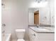Bathroom featuring granite countertops and a shower over tub at 24264 Sw South Hills Ct, Dunnellon, FL 34431