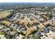 Wide aerial shot of a suburban neighborhood showcasing various homes and lush greenery at 2032 Se 27Th Rd, Ocala, FL 34471