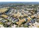 Expansive aerial view of a residential neighborhood with lush landscaping, mature trees, and well-maintained homes at 2032 Se 27Th Rd, Ocala, FL 34471