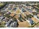 Expansive aerial view of a residential community featuring mature trees and manicured lawns at 2032 Se 27Th Rd, Ocala, FL 34471