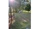 Large backyard with a shed and mature trees offering ample shade at 2851 Ne 162Nd Ln, Citra, FL 32113