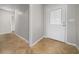 Well-lit foyer with decorative glass front door and ceramic tile flooring at 2923 Se 14Th St, Ocala, FL 34471